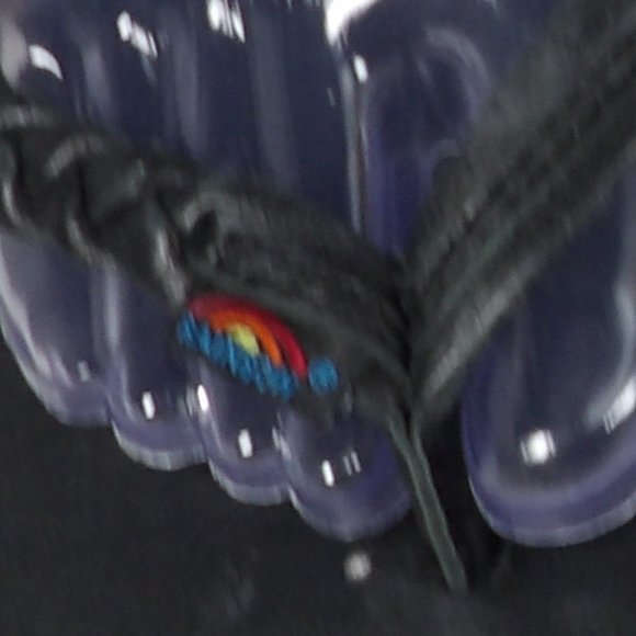 Rainbow Girls Black Sandals - Picture 6 of 8